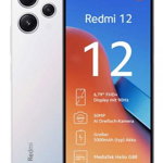 Telefon mobil Xiaomi Redmi 12, 8GB RAM, 256GB, 4G, Polar Silver