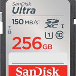 Card memorie SanDisk Ultra 256 GB SDXC, memory card (black, UHS-I U1, Class 10)