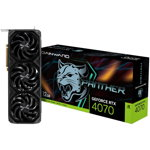 Nou! Placa video Gainward GeForce RTX 4070 Panther, 12GB GDDR6X, 192-bit