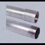 Teava aluminiu filetata cu 1 manson filetat, D.ext:32 mm,D.int. 30 mm, Fintech