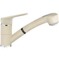 Baterie bucătărie cu duș extractibil Teka MTP 978, aerator anticalcar, finisaj topasbeige