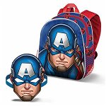 Ghiozdan Capitán América Mască 27 x 24 x 9,5 cm, Capitán América