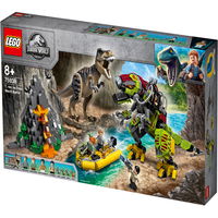 LEGO Jurassic World Lupta T. Rex contra Dinomech 75938 LEGO Jurassic World Lupta T. Rex contra Dinomech 75938