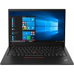 Ultrabook Lenovo 14'' ThinkPad X1 Carbon 7th gen, FHD IPS, Procesor Intel® Core™ i5-8265U (6M Cache, up to 3.90 GHz), 8GB, 256GB SSD, GMA UHD 620, FingerPrint Reader, Win 10 Pro, Black Paint