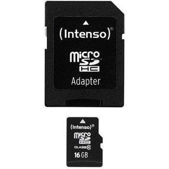 Card Intenso MicroSDHC 16GB clasa 10 (3413470), Intenso