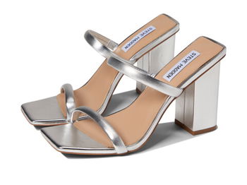 Incaltaminte Femei Steve Madden Blake Sandal Silver, Steve Madden
