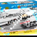 Set de constructie Cobi, Youngtimer, 1965 FIAT 500 ABARTH, 70 piese, Cobi