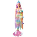 Papusa Simba Steffi Love Rainbow Mermaid 29 cm cu accesorii, Simba