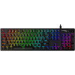 Tastatura Gaming Mecanica HyperX Alloy Origins RGB, Aqua Switch, Layout INT, Negru