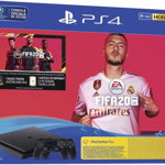 Consola SONY PlayStation 4 Slim 1TB + Extra controller DualShock 4 + Joc FIFA 20 + PS Plus 14 zile + Voucher FIFA Ultimate Team PS-SO-9976509