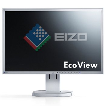 Monitor EIZO FlexScan EV2416W, 24 Inch LED, 1920 x 1200, VGA, DVI, Display Port, USB, Grad B, EIZO