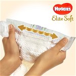Scutece Huggies Elite Soft 3, 5-9 kg, 80 buc