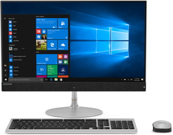 Sistem All-In-One Lenovo 23.8'' IdeaCentre 720S, FHD, Touch, Procesor Intel® Core™ i5-8250U 1.6GHz Kaby Lake R, 8GB DDR4, 256GB SSD + 2TB HDD, Radeon 530 2GB, Camera Web, Win 10 Home