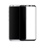 Folie de sticla Samsung Galaxy S8 , Elegance Luxury margini curbate colorate Black, MyStyle