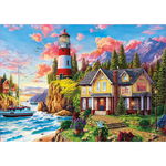 Puzzle Educa - Lighthouse Landscape, 3000 piese