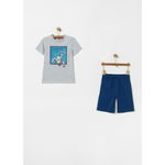 Set tricou cu pantalon scurt - 6-7 ani