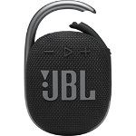 Boxa portabila JBL, Clip 4, Bluetooth, Negru, JBL