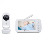 Monitor pentru bebeluși Motorola,bidirecțional,300 m, alb, Motorola