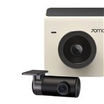 Camera video auto 70Mai Dash A400 + Camera Spate RC09 (Alb/Negru), 70mai