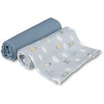 canpol babies Muslin Squares scutece textile Blue 70x70 cm 2 buc, Canpol Babies