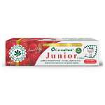 GennaDent Junior Capsuni- pasta de dinti naturala pentru copii cu argila si capsuni