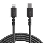 Cablu Anker PowerLine Select+ USB-C, compatibil cu Apple iPhone, MFi, 1.8 m, Negru