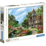 Puzzle Clementoni - Old waterway cottage, 500 piese, Clementoni
