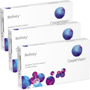 Biofinity lunare 3 x 6 lentile/cutie, Cooper Vision