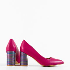 Pantofi cu toc Tuka Fuchsia, Botinelli