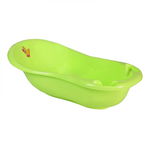 Cadita de baie cu termometru MyKids Duck 100cm Verde