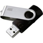 Memorie USB Goodram UTS2, 32GB, USB 2.0, Negru, GoodRam