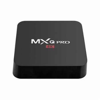 Mini PC Android 7 Media Player, TV Box MXQ PRO UltraHD 4K Quad-Core 64 Bit 1GB RAM, 8GB ROM Wireless, Ethernet