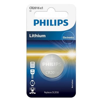 Philips lithium 3.0v coin 1-blister (20.0 x 1.6)