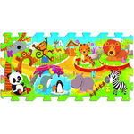 Trefl - Puzzle animale Distractie la zoo , Puzzle Copii din Spuma, piese 8, Multicolor