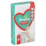 Scutece Pants Stop&Protect, Nr. 3, 6-11kg, 62 buc, Pampers