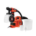 Pistol de vopsit Black & Decker HVLP400, 450 W, 1200 ml, SprayControl, vopsire in unghi, AutoSelect, Black&Decker