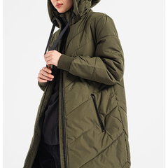 Geaca de iarna dama 15207784, Poliester, 2XL INTL, Verde
