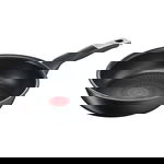 Tigaie TEFAL Unlimited G2550572, 26cm, aluminiu, negru