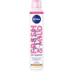 Sampon uscat pentru par saten Fresh & Mild, 200 ml, Nivea