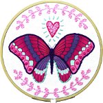 Set creativ de cusut - Fluture