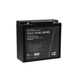 Acumulator LiFePO4 20Ah 12.8V 256Wh litiu-fier-fosfat Baterie Green Cell, Green Cell