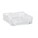 Scrumiera Excellent Houseware, sticla, 10x10x3.5 cm, transparent, Excellent Houseware