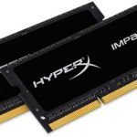 Memorie Laptop Kingston HyperX Impact Black HX316LS9IBK2/16, SO-DIMM, DDR3L, 2x8GB, 1600MHz, 1.35V, CL9