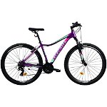 Bicicleta MTB Colinelli COL22, Marimea S, 29 inch, Violet,21 Viteze, Aluminiu
