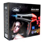 Uscator de par cu lumina Bro Max 525, 3000 W, 4 viteze