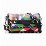 DESIGUAL, Geanta crossbody cu model in carouri Coqueta Tromso, Multicolor