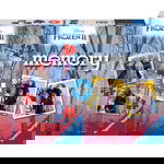 Joc memory cu puzzle Frozen II, 25-36-49 piese