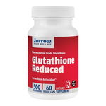 Glutathione Reduced, 500mg, 60 capsule vegetale, Jarow Formulas