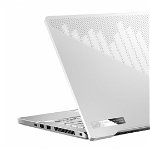 Laptop ASUS ROG Zephyrus G14 GA401QH-BM020, AMD Ryzen 7 5800HS, 14inch, RAM 8GB, SSD 512GB, Nvidia GeForce GTX 1650 4GB, No OS, Moonlight White
