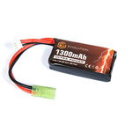 LIPO - ACUMULATOR ULTRA POWER 7.4V - 1300 MAH - 20C - MINI-TYPE, EVOLUTION AIRSOFT